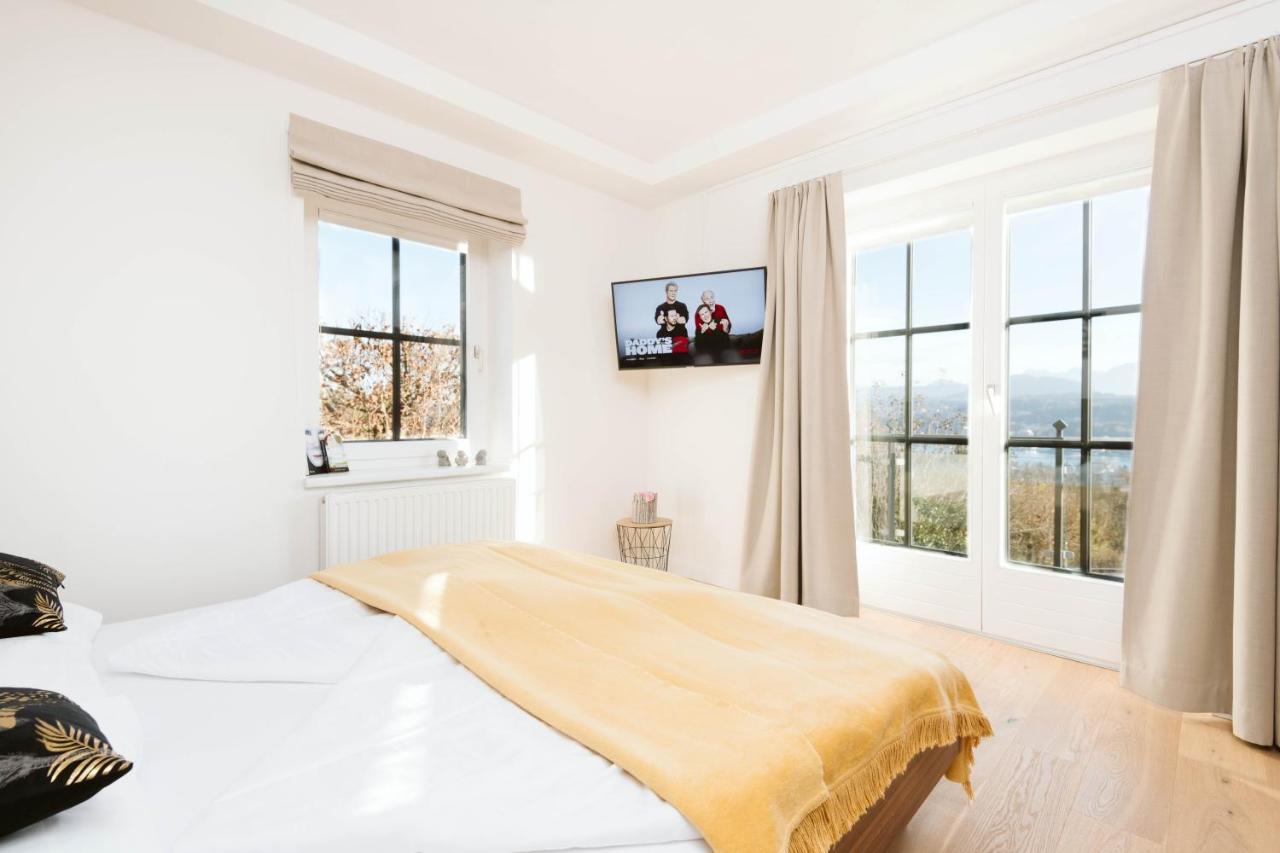 Haus Aussicht - Ferienwohnungen Velden Velden am Wörthersee Dış mekan fotoğraf