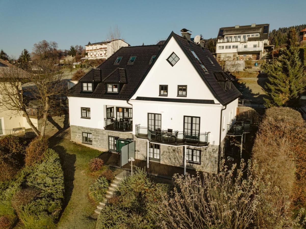 Haus Aussicht - Ferienwohnungen Velden Velden am Wörthersee Dış mekan fotoğraf
